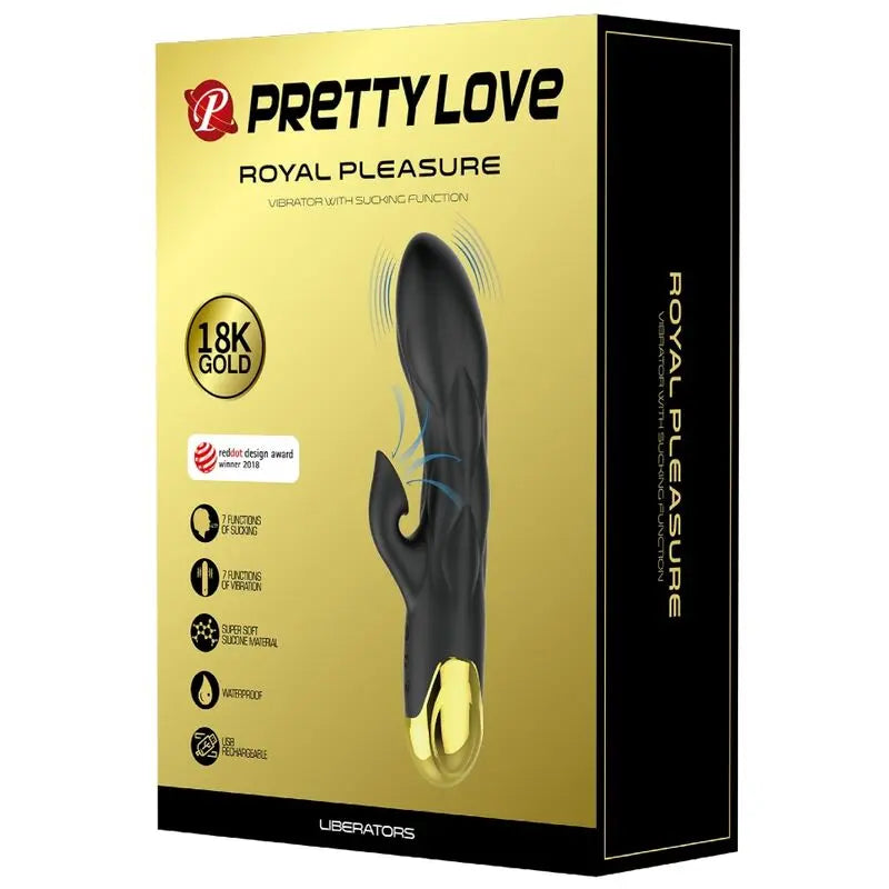 Stimulateur Clitoridien Pretty Love Liberators Noir - Pretty Love - PRETTY LOVE C-TYPE