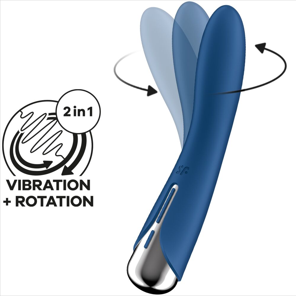 Vibromasseur Point G Spinning Vibe 1 Rotatif - Satisfyer