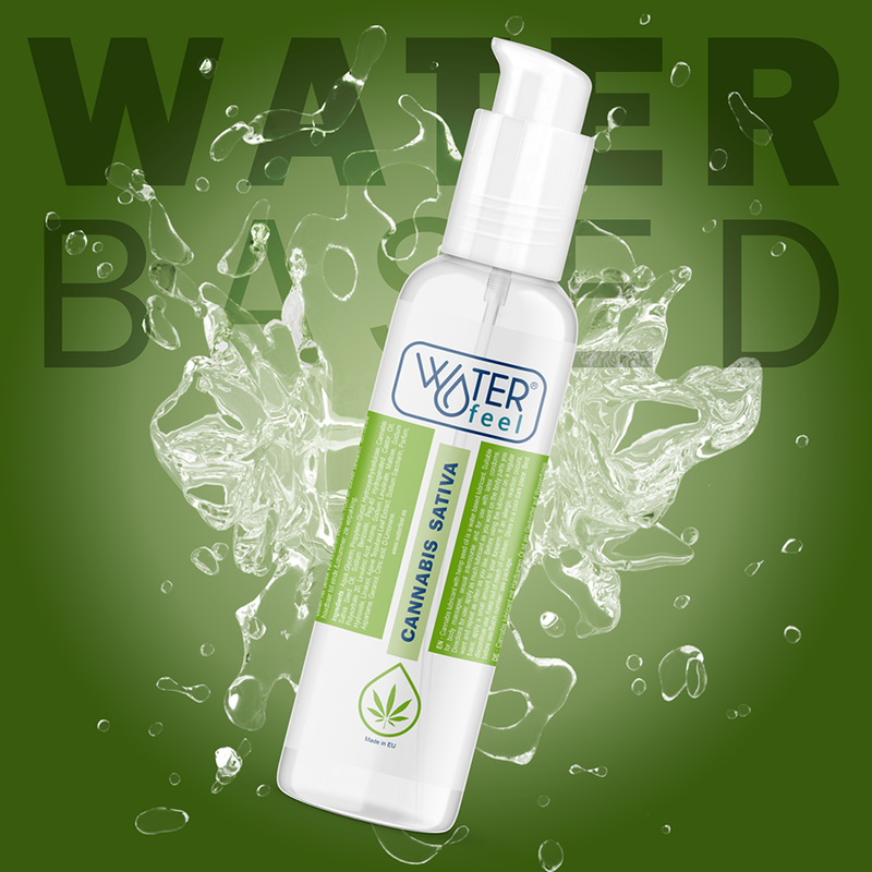Waterfeel - Lubrifiant à base d’eau arôme cannabis - 150 ml