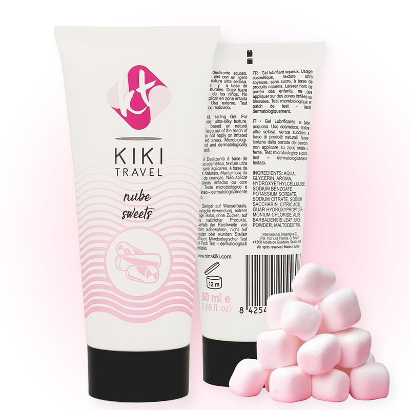 Kikí Travel - Lubrifiant Saveur Candy à base d’eau - 50 ml