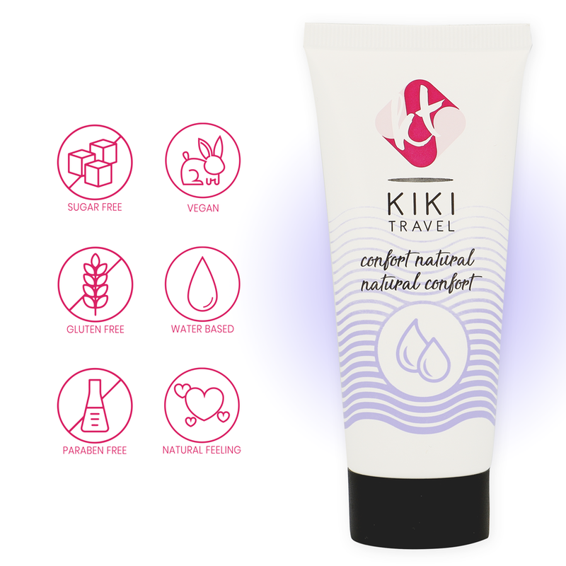 Lubrifiant Intime Kiki Travel Confort Naturel 50ml - Kiki - KIKÍ TRAVEL