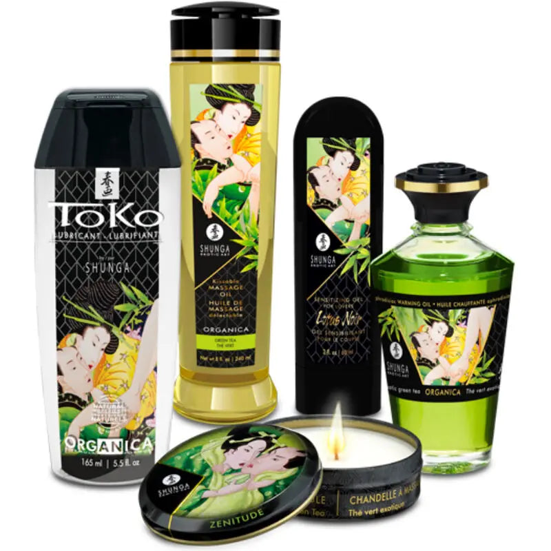 Shunga - Coffret Jardin d’Edo Stimulants Femme à Effet Immédiat
