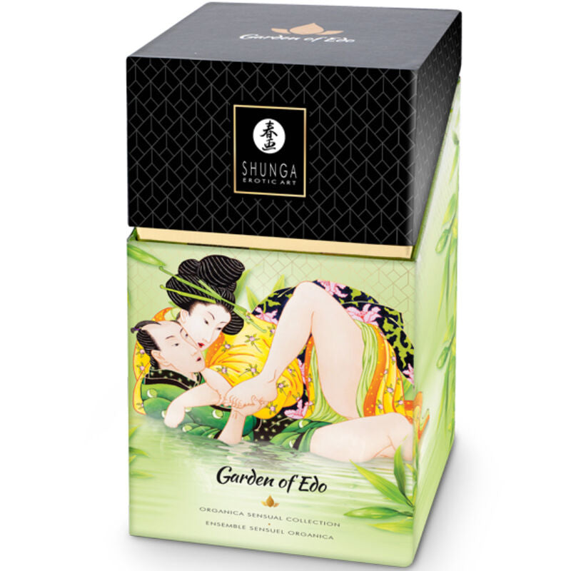 Shunga - Coffret Jardin d’Edo Stimulants Femme à Effet Immédiat