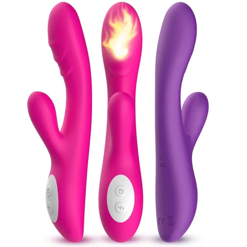 Vibrateur Spark Effet Chaleur Fuchsia - Armony - Armony