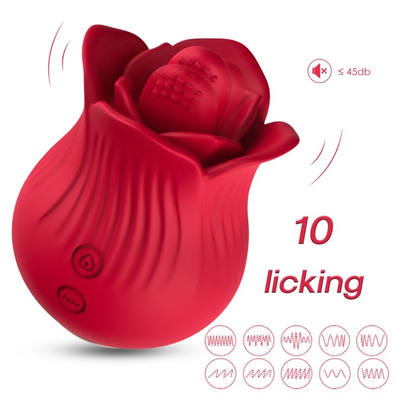 Stimulateur Clitoris Armony Rose & Stimulateur Rouge - Armony