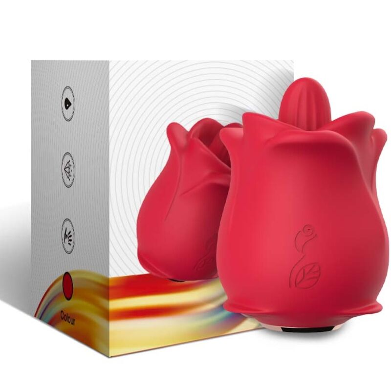 Stimulateur Clitoridien Armony Rose Rouge - Armony