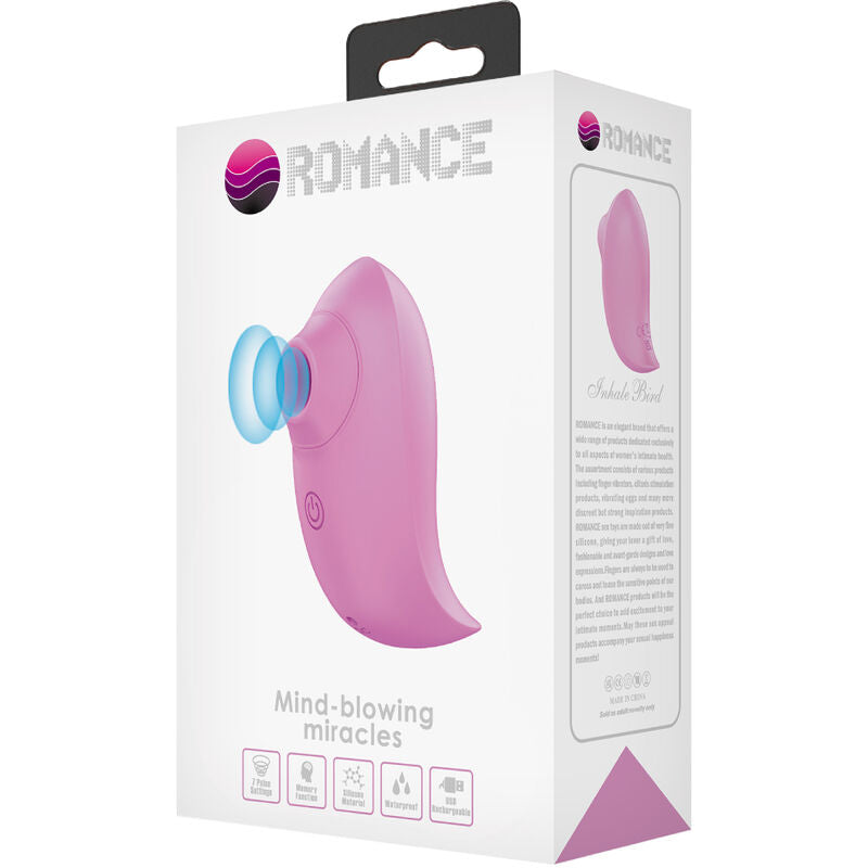 Stimulateur clitoridien mini ventouse Romance rose - Romance - ROMANCE