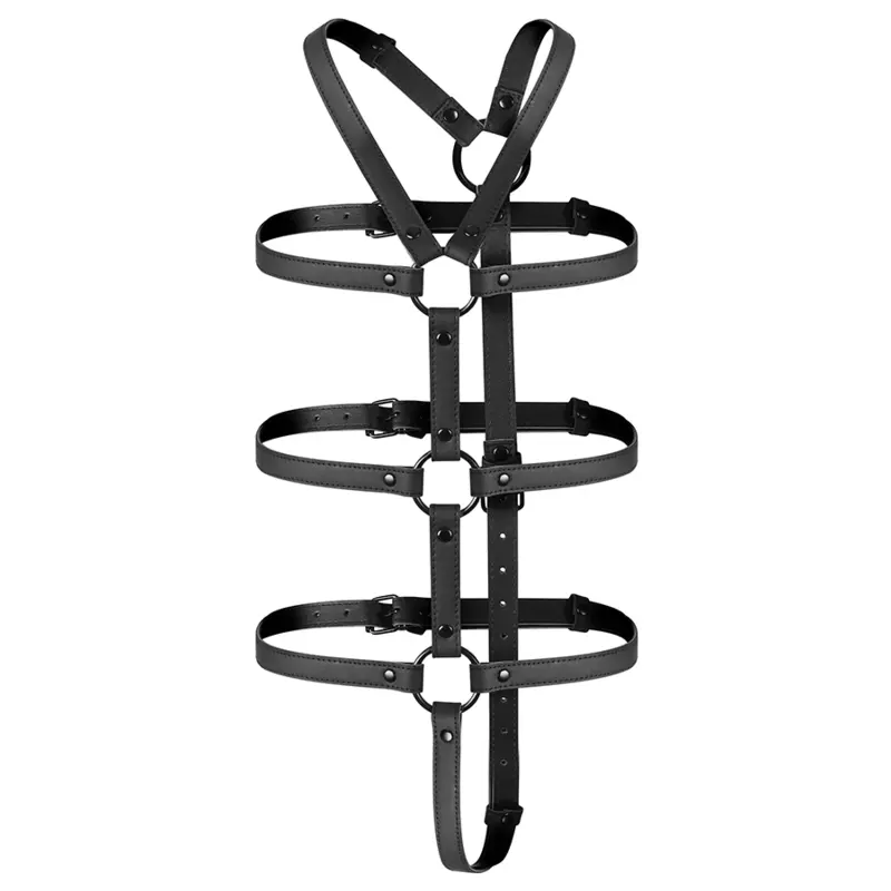 Harnais Bondage Réglable Torse et Bras - Fetish Submissive - FETISH SUBMISSIVE BONDAGE