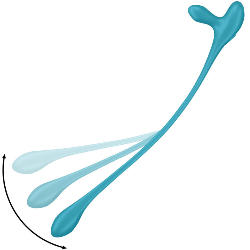 Multi-Vibromasseur Flexible Plug & Play 1 Bleu - Satisfyer