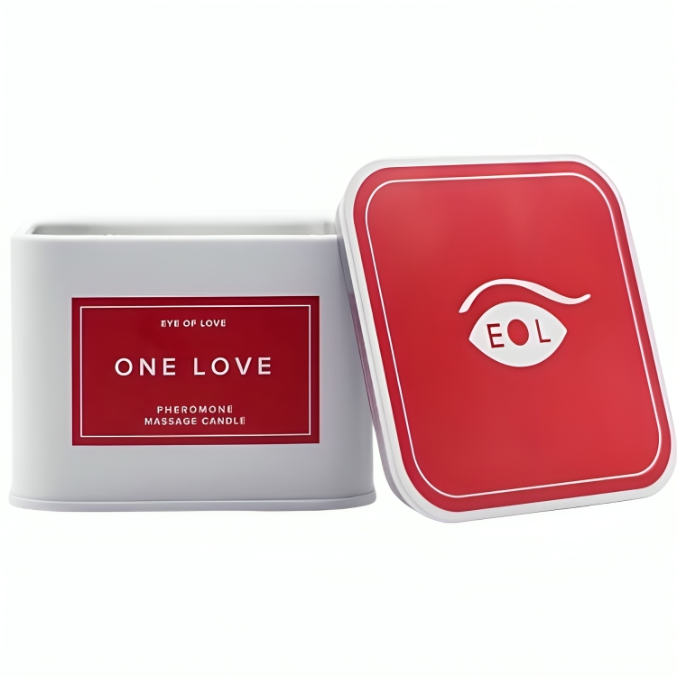 Bougie Massage One Love aux Phéromones 150ml - Eye Of Love - EYE OF LOVE