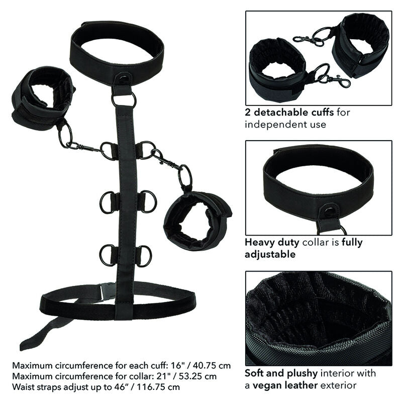 Collier de Retenue Boundless avec Menottes - CalExotics