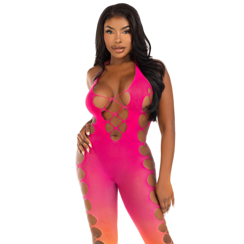 Bodystocking Dégradé Sunset Taille Unique - Leg Avenue