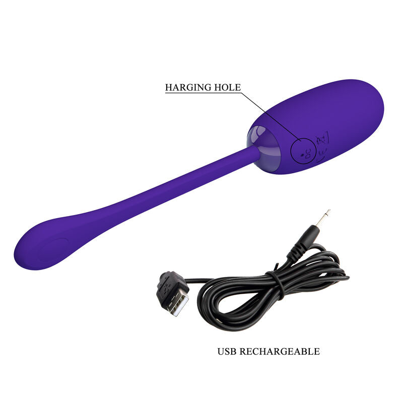 Oeuf Vibrant Waterproof Pretty Love Violet - Pretty Love