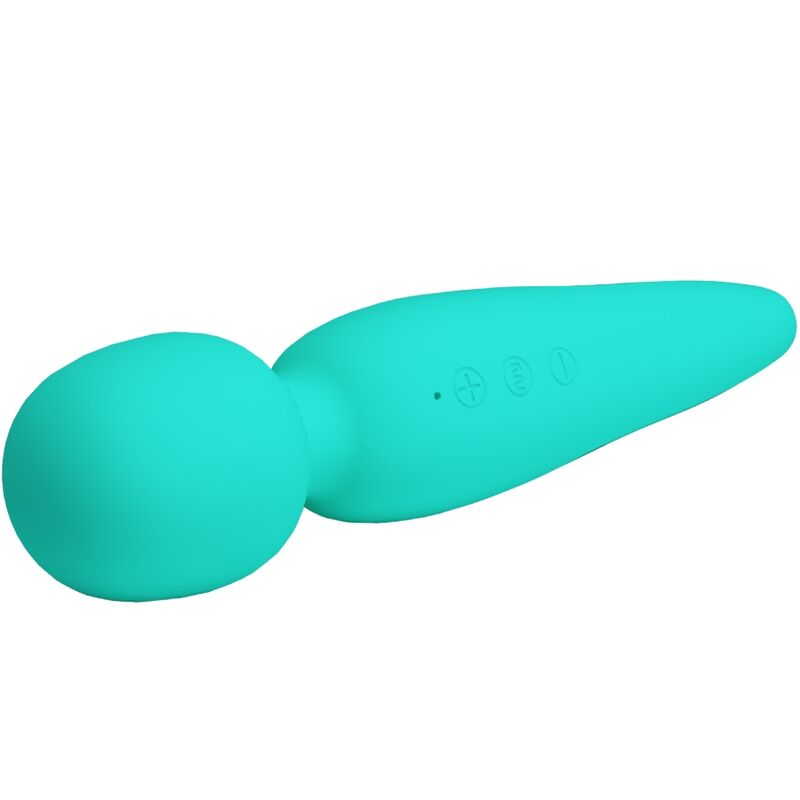 Masseur Vibrant Meredith Vert Aqua - Pretty Love
