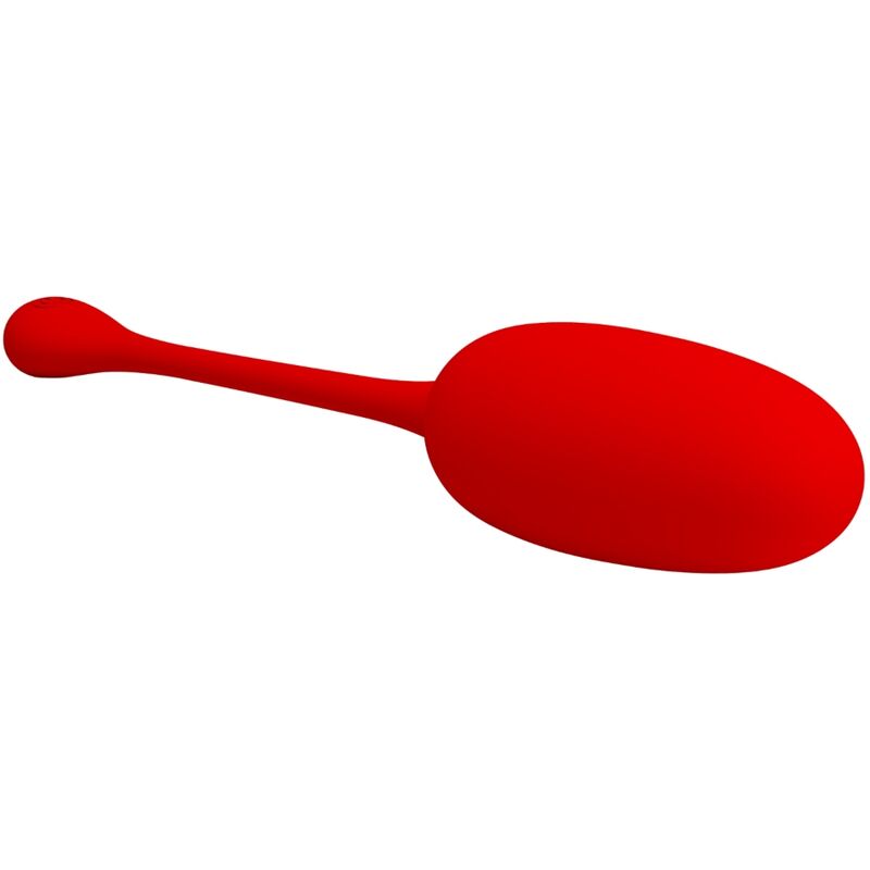 Pretty Love – Oeuf vibrant Rechargeable en silicone Knucker – Rouge
