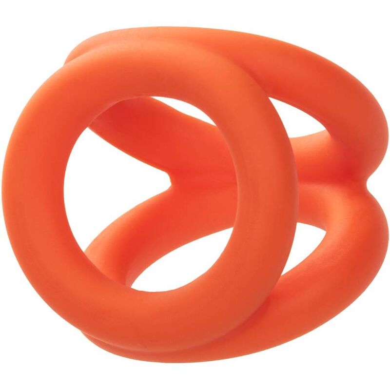 Anneau Pénien Alpha Tri-Anneau Orange - CalExotics