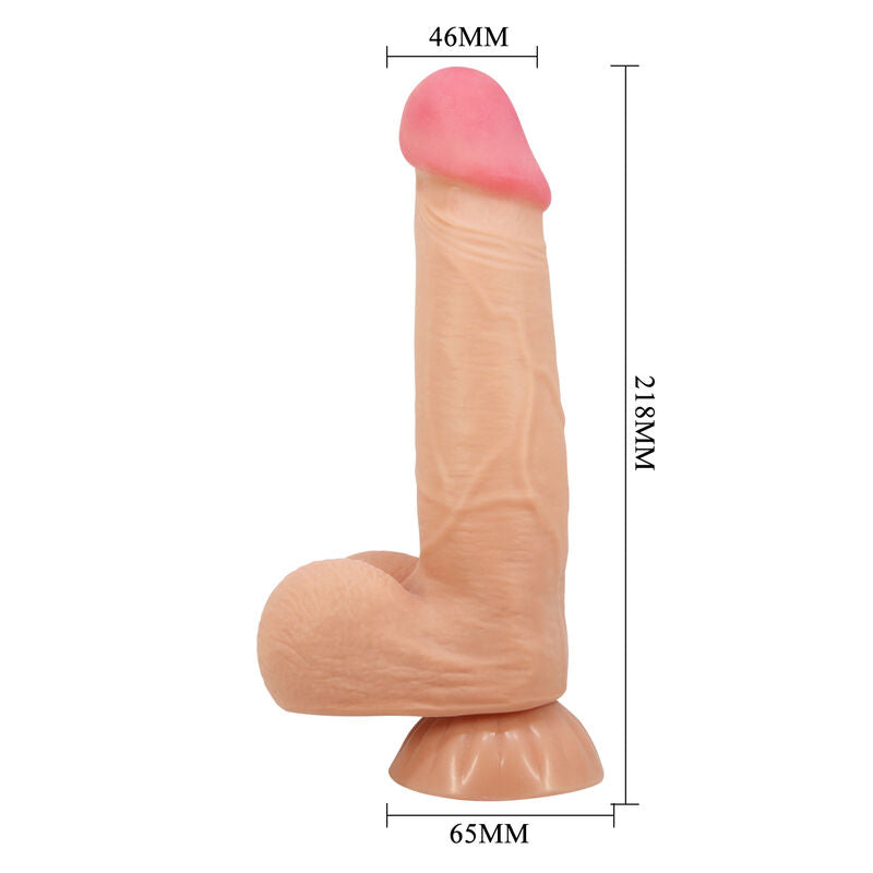 Gode Réaliste XL Pretty Love avec Ventouse 21,8cm - Pretty Love