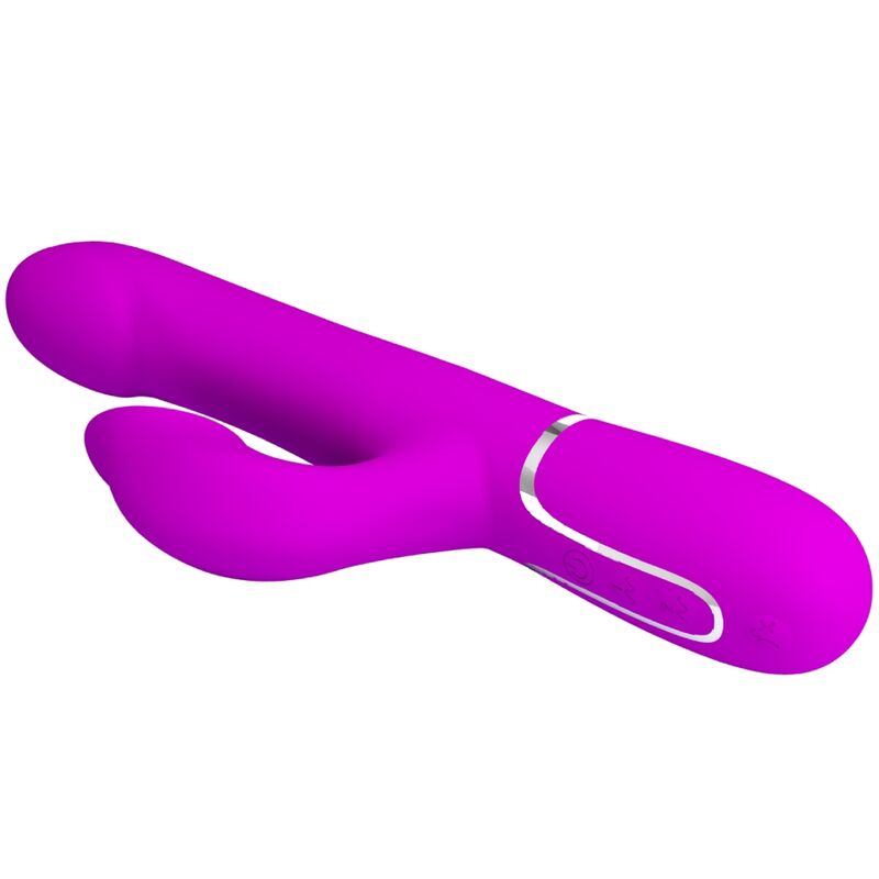 Pretty Love – Vibromasseur Rabbit Multifonction 4 en 1 Violet