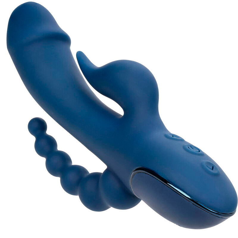 Vibromasseur Triple Orgasme III Bleu - CalExotics