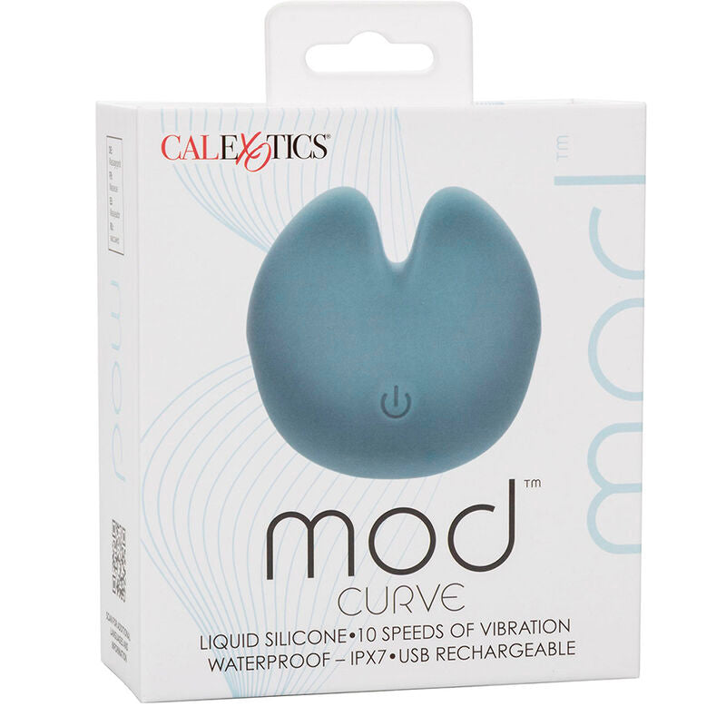 Stimulateur Double Mod Curve Bleu - CalExotics