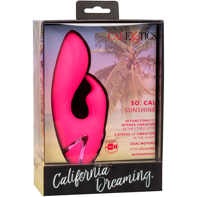 Vibromasseur Rabbit California Dreaming Sunshine Fuchsia - CalExotics