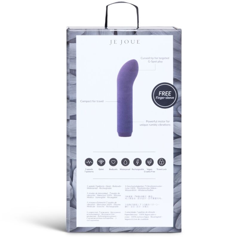 Vibromasseur Point G G-Spot Bullet Violet - Je Joue - Je Joue