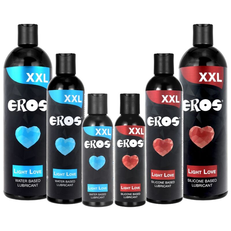 Lubrifiant Eros XXL Light Love à Base d'Eau 600ml - Eros
