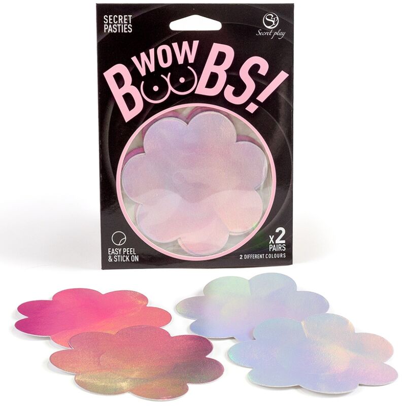 Secret Play - Cache-tétons fleur Wow Boobs