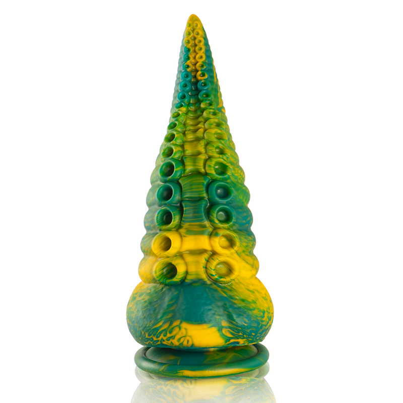 Godemichet Tentacule Vert Cetus, Grande Taille & Plaisir Mythologique - Epic