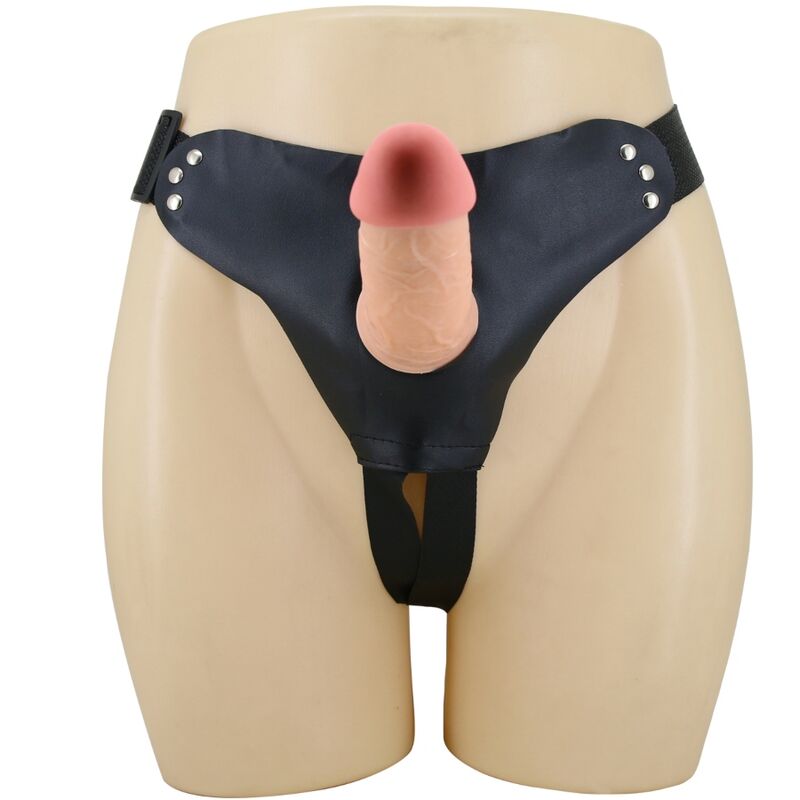 Pretty Love - Gode Ceinture Vibrant Beige / 19 cm