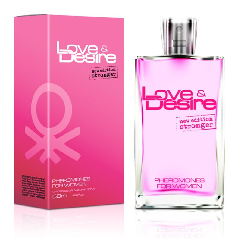 Parfum Phéromones Love&Desire Pour Femmes 50ml - EURO1SEX - EURO1SEX