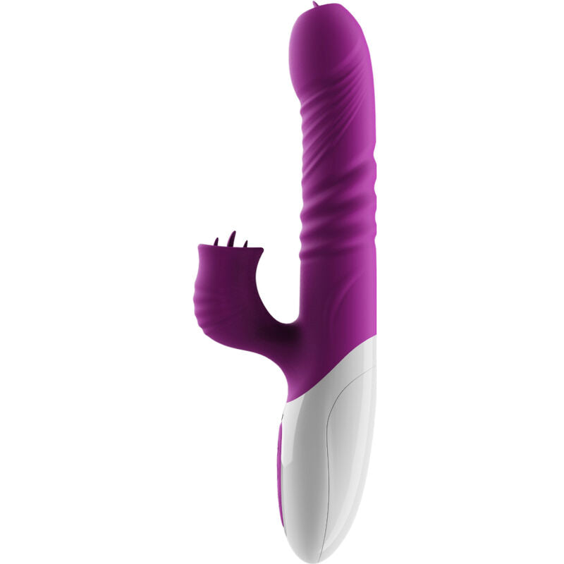 Vibrateur double langue effet chaleur Armony violet - Armony - Armony