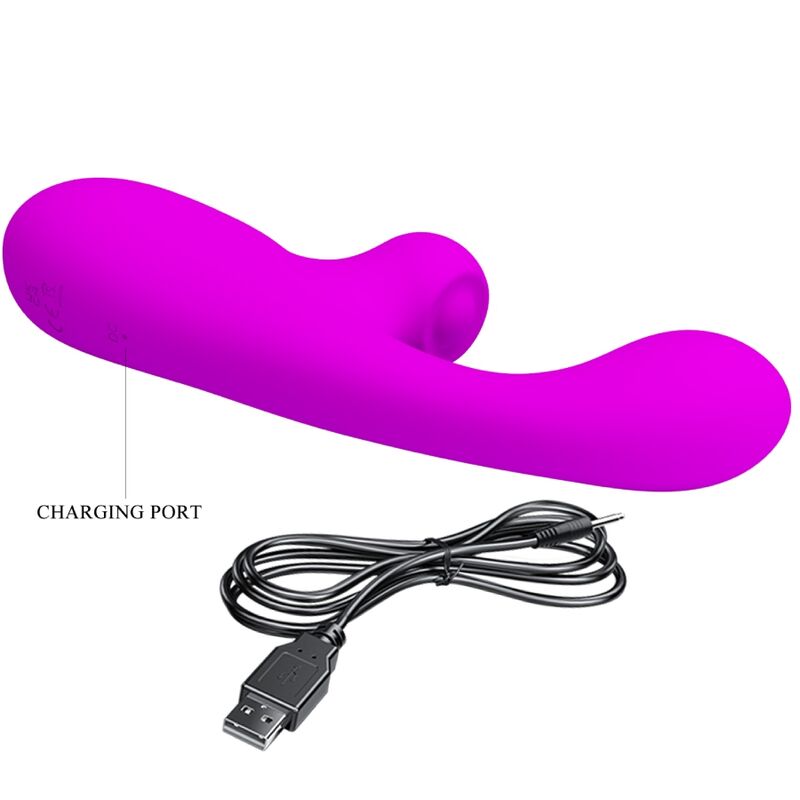 Pretty Love – Vibromasseur double stimulation Skylar – Violet