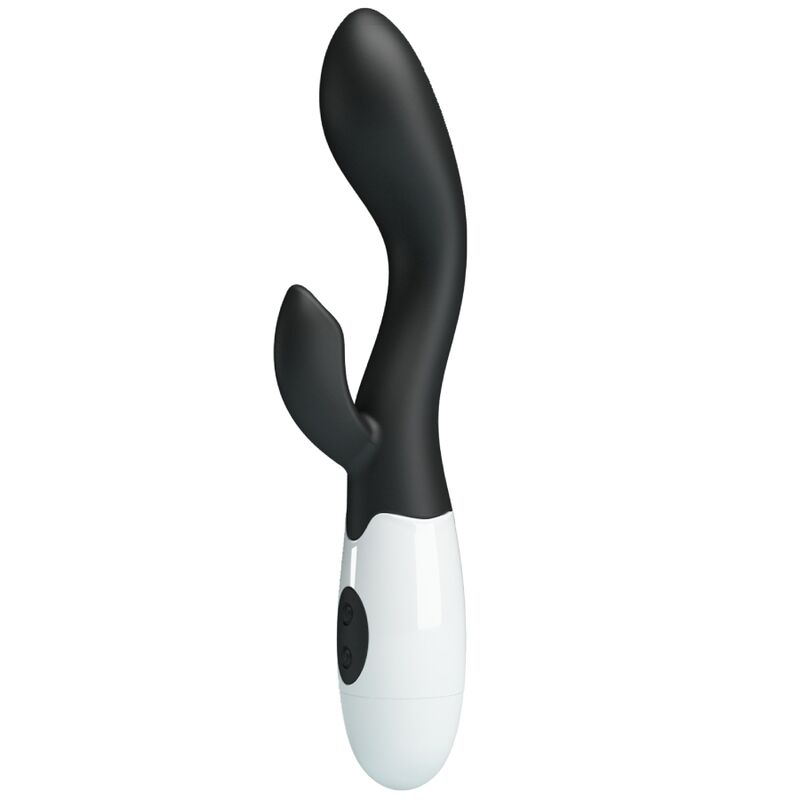 Vibromasseur Double Stimulation Brighty Noir - Pretty Love - PRETTY LOVE FLIRTATION