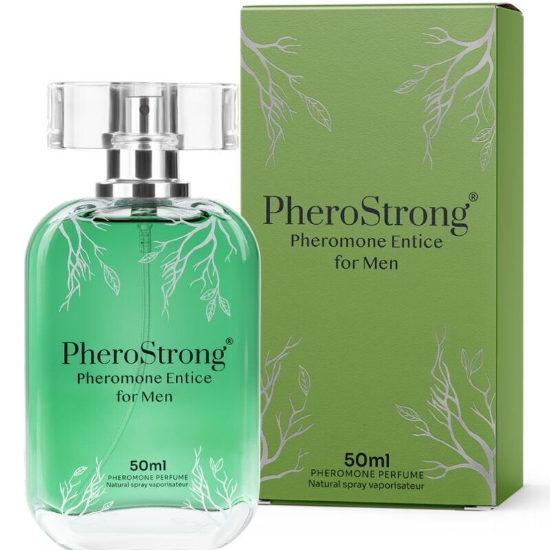 PheroStrong - Parfum aux Phéromones pour Homme Entice - 50 ml
