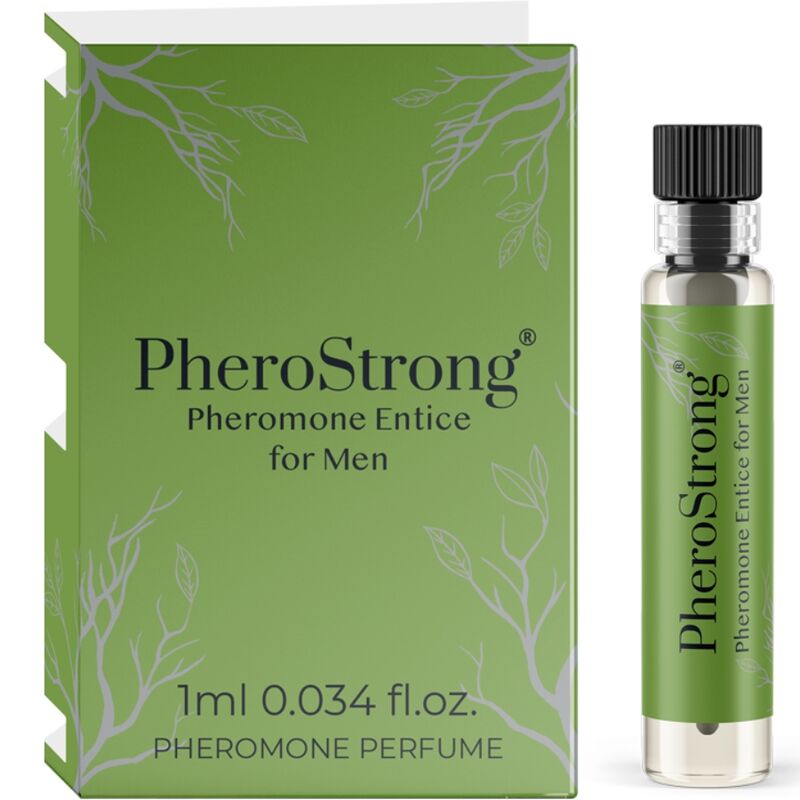 PheroStrong - Parfum aux Phéromones pour Hommes Entice - 1 ml