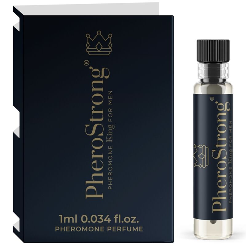PheroStrong - Parfum Phéromone Homme King - 1 ml