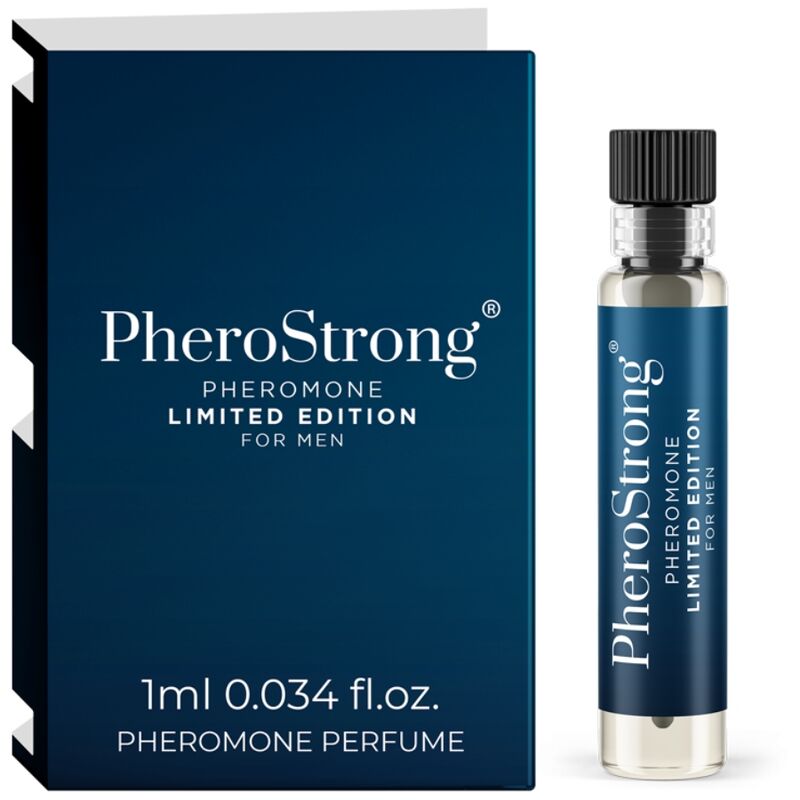 PheroStrong - Parfum aux Phéromones pour Homme Limited Edition - 1 ml