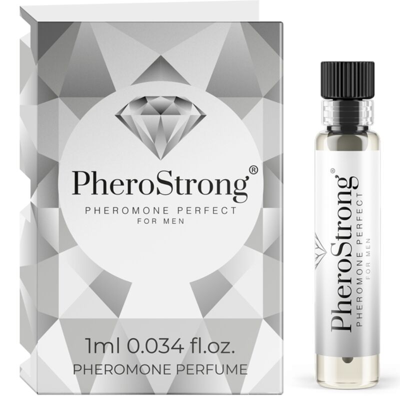 PheroStrong - Parfum aux Phéromones pour Hommes Perfect - 1 ml