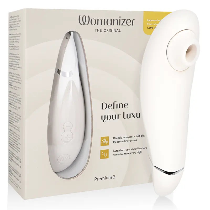 Womanizer - Premium 2 Stimulateur clitoridien | Gris chaud