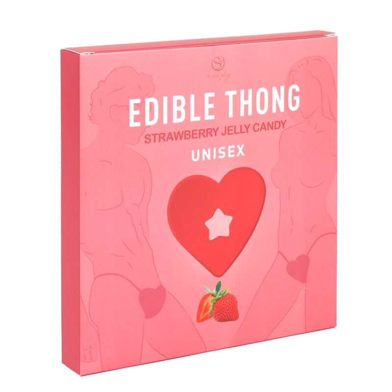 String comestible saveur Fraise - Secret Play