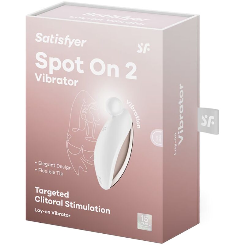 Vibromasseur Clitoridien Spot On 2 Blanc - Satisfyer