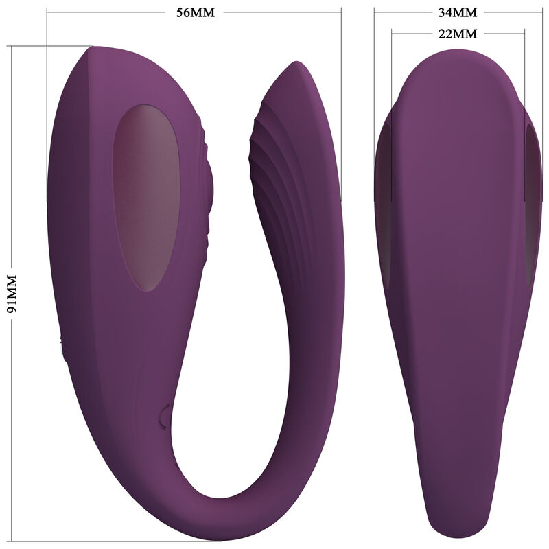 Stimulateur Clitoridien Aari Violet - Pretty Love