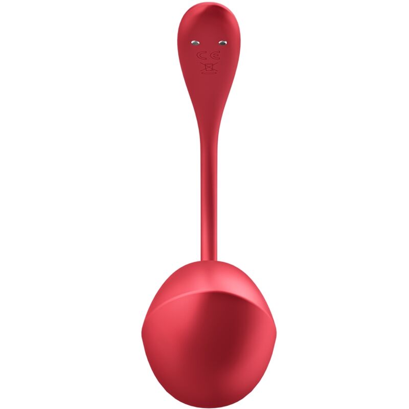 Œuf Vibrant Connecté Shiny Petal Rouge - Satisfyer
