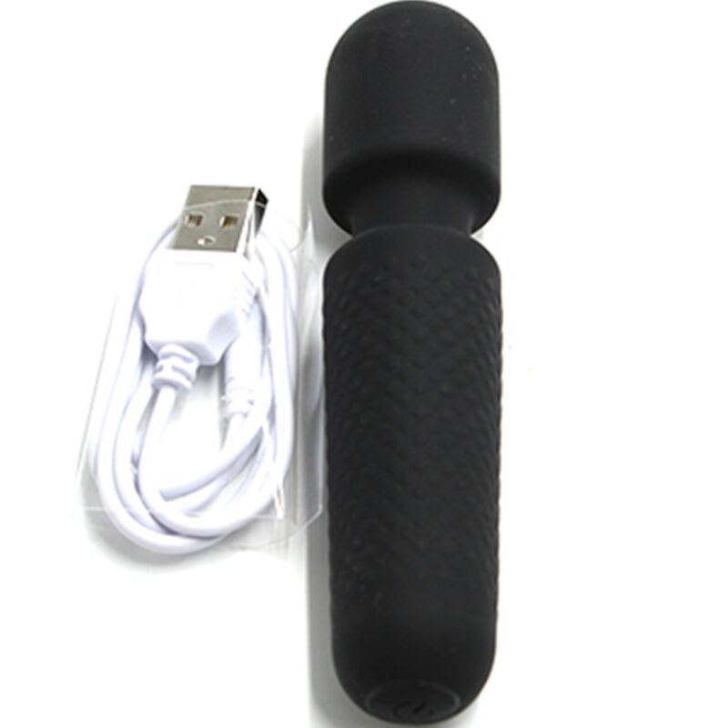 Mini masseur wand 10 modes de vibration noir - Armony - Armony