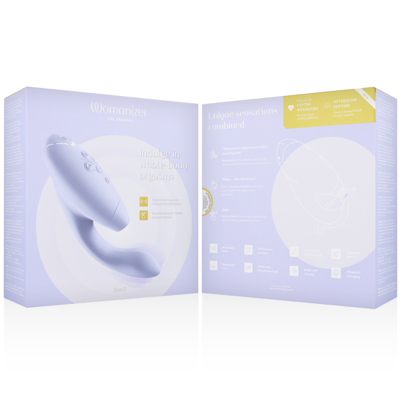 Womanizer - Duo 2 Double Stimulation du Clitoris | Lilas