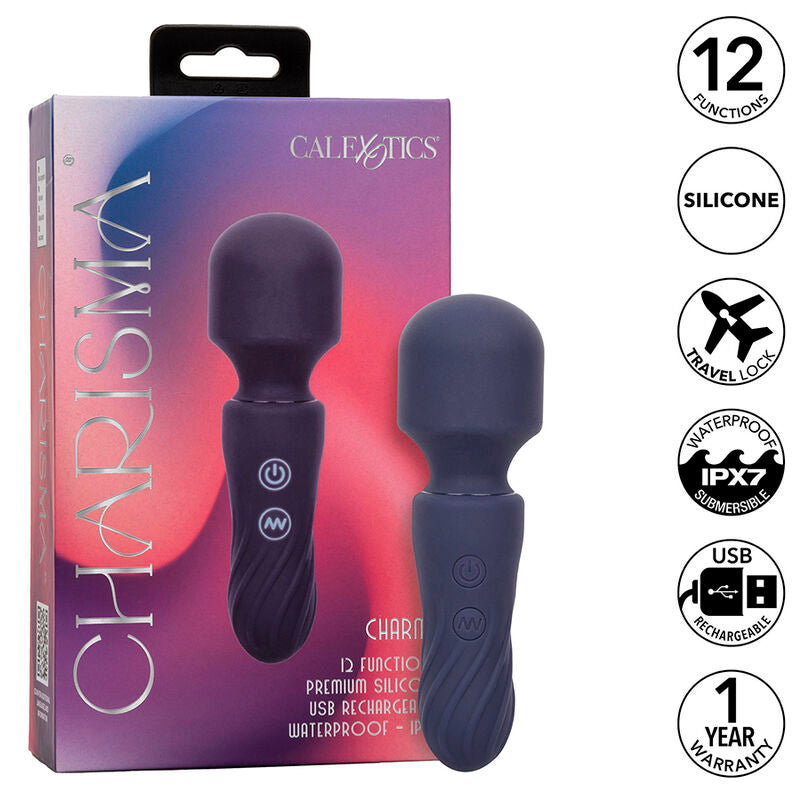 Masseur Wand Charisma Charm Étanche Violet - Calexotics