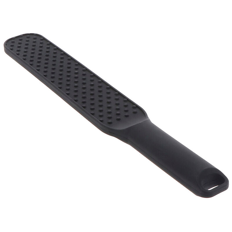 Hidden Desire - Paddle BDSM en Silicone avec Pointes - Noir