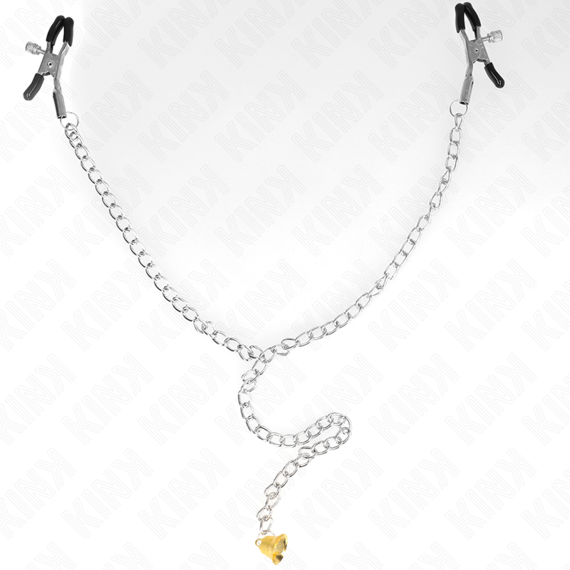 KINK - Pince à Tétons chaîne avec pendentif - 30 cm