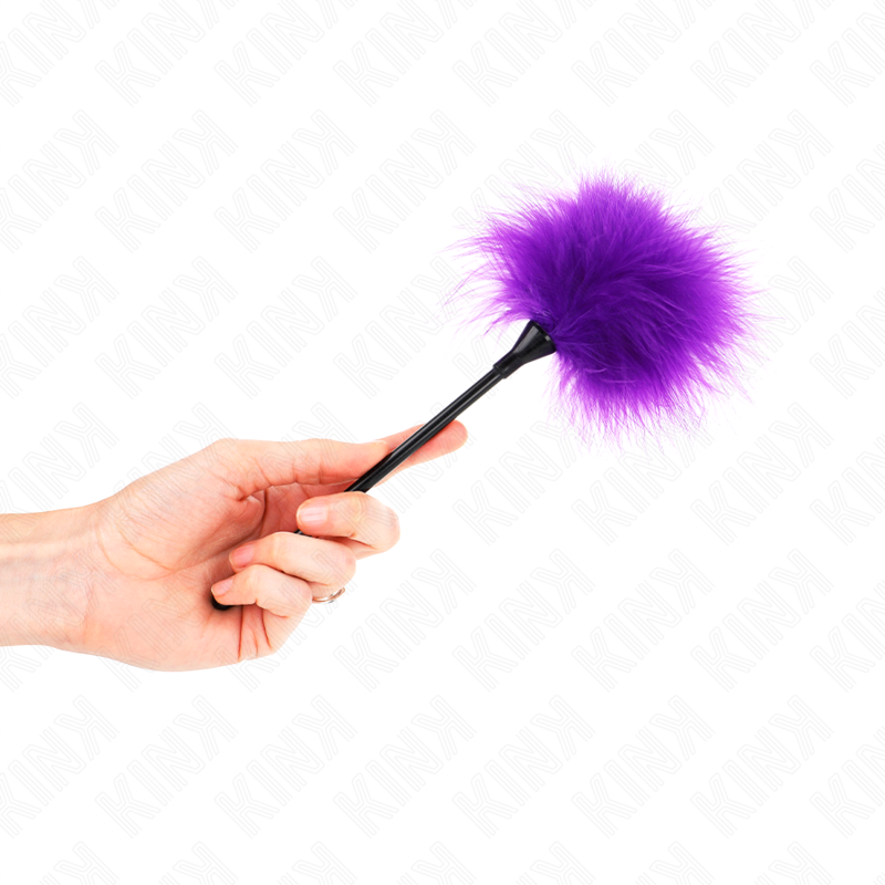 Plumeau BDSM Tickle Violet 27cm - Kink - KINK IMPACT & TOUCH